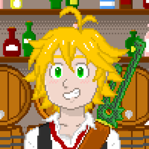 Portrait of Meliodas (The Seven Deadly Sins)