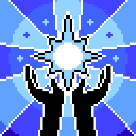 Pixel version of Technique from FGO.