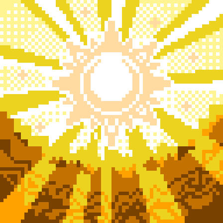 Pixel version of Awakening from FGO.